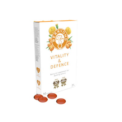 Vitality & Defence – tassuille ja silmille, elinvoimaa senioreille - 30 kapselia